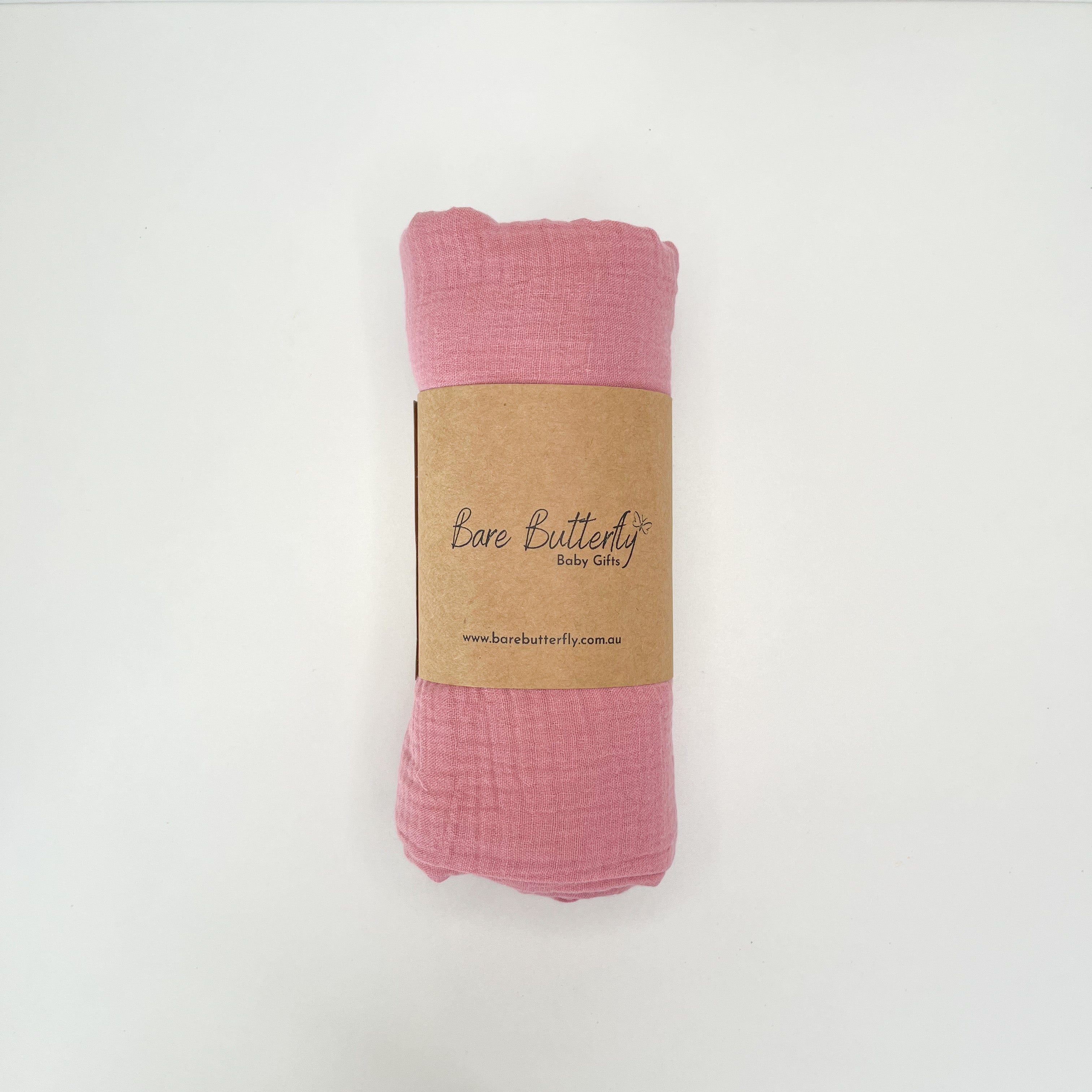 Dusty Pink Muslin Wrap