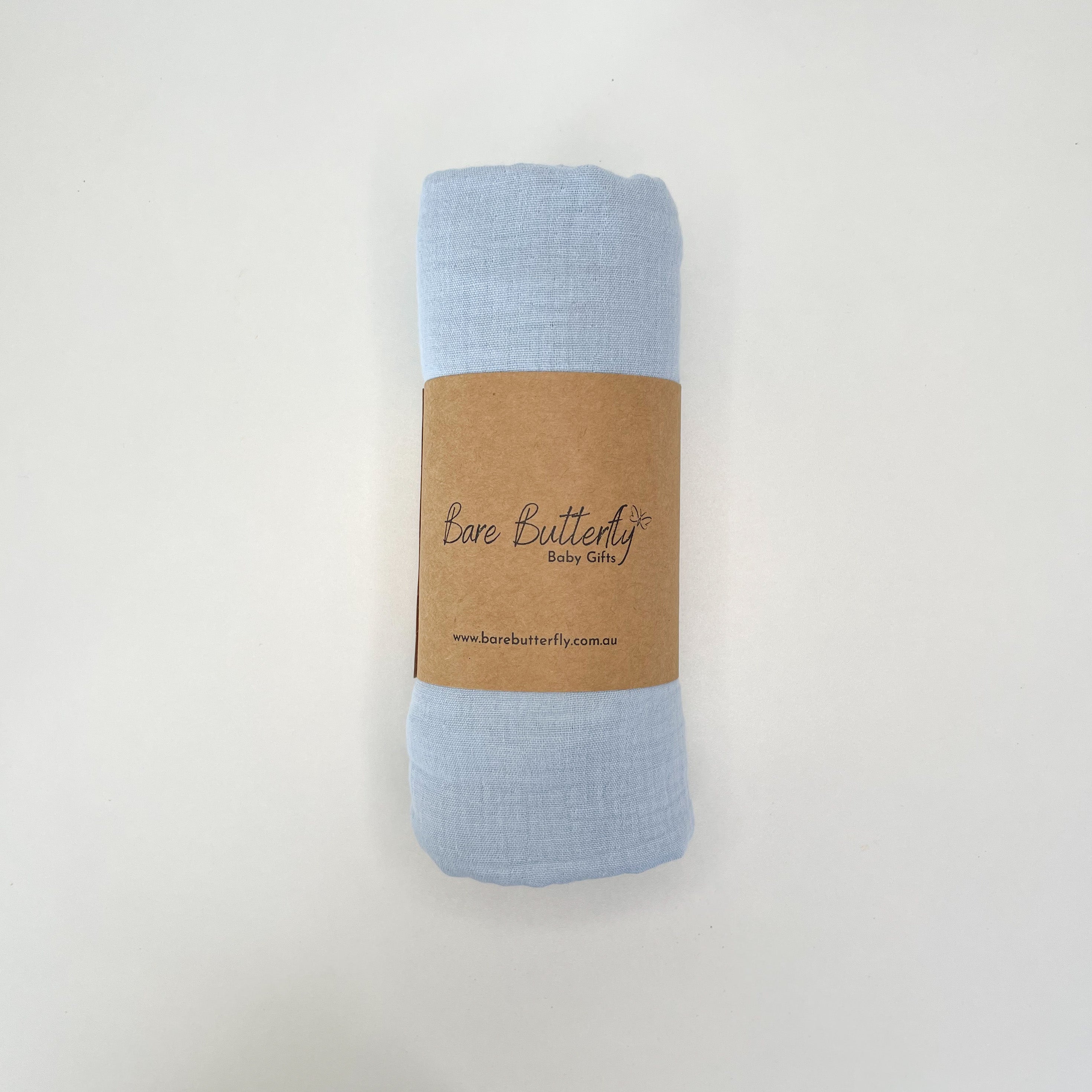 Dusty Blue Muslin Wrap